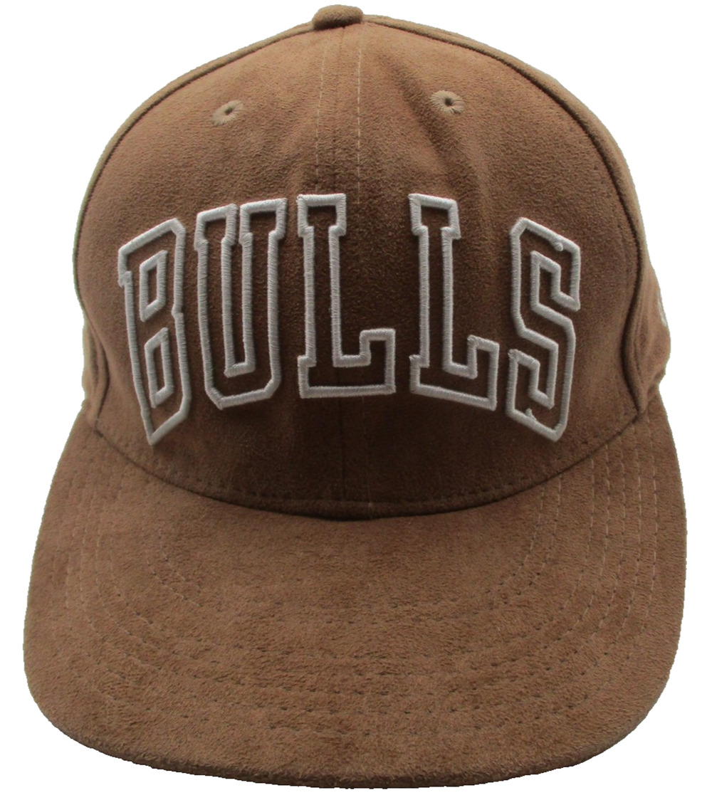 Chicago Bulls Hat Cap Snap Back One Size Brown NBA Basketball Mens Ultra Game